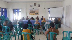 Briptu Megi Bhabinkamtibmas Talonang Baru Ikuti FGD Evaluasi Kawasan Transmigrasi