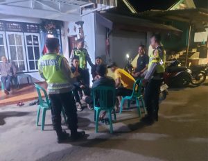 Patroli Polsek Seteluk, Wujudkan Kamtibmas Kondusif