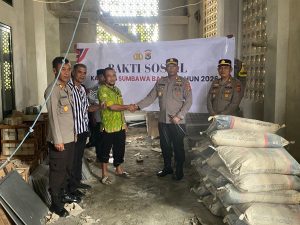 Bakti Sosial Kapolres Sumbawa Barat, Pererat Sinergi Polri dan Masyarakat