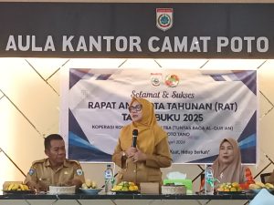 RAT Koperasi Syariah TBA Poto Tano, Wabup Hanipah: Pinjaman Tanpa Bunga Jadi Solusi bagi Masyarakat