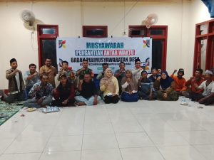 Peran Aktif Bhabinkamtibmas, Musyawarah PAW BPD Dusun Menyan Berlangsung Tertib