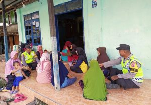 Polsek Seteluk Gencarkan Sosialisasi Pencegahan TPPO dan PMI Ilegal di Dusun Selayar