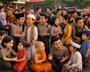 Tak Banyak yang Tahu "Di Balik Hari Raya Idul Adha, Ini Bukti Toleransi di Tubuh Polri Masih Hidup Subur