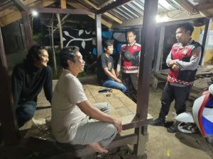 Jaga Kondusivitas Wilayah, Polisi Sampaikan Pesan Kamtibmas kepada Warga Sekongkang Bawah