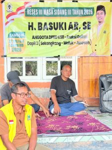 Reses di Kemuning, H. Basuki AR Serap Aspirasi Warga: Perbaikan Jalan Maluk–Sekongkang hingga Prioritas Tenaga Kerja Lokal