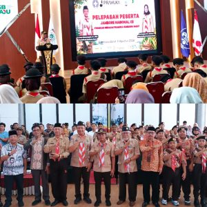 47 Kontingen Pramuka KSB Berangkat ke Jambore Nasional, Bupati Ajak Peserta Jadikan Jambore sebagai Ruang Belajar dan Berkarya 47 Kontingen Pramuka KSB Berangkat ke Jambore Nasional, Bupati Ajak Peserta Jadikan Jambore sebagai Ruang Belajar dan Berkarya