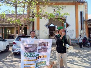 HMI KSB Galang Dana untuk Korban Gempa NTT, Pengurus Turun Langsung ke Jalan